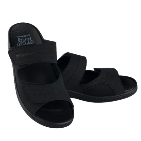Professional toestusega sandaalid - Mustad - Image 2