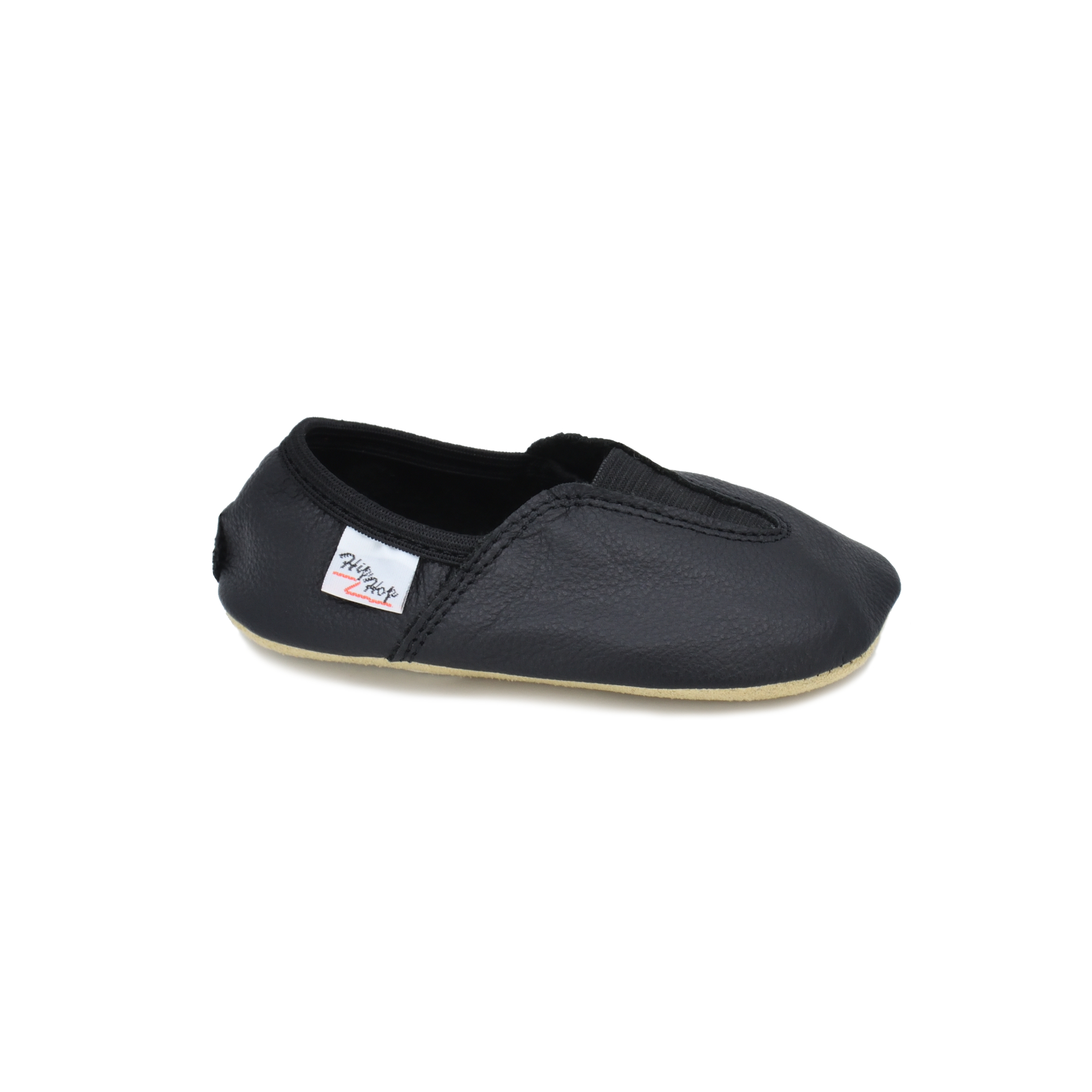 Punsa Barefoot nahast sussid lastele - mustad