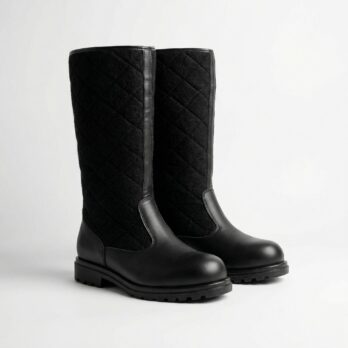 Mustad kõrged viltsaapad 9221